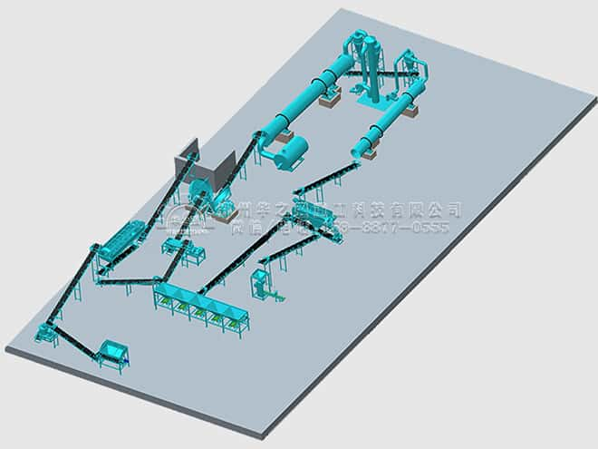 有機肥圓盤造粒生產線